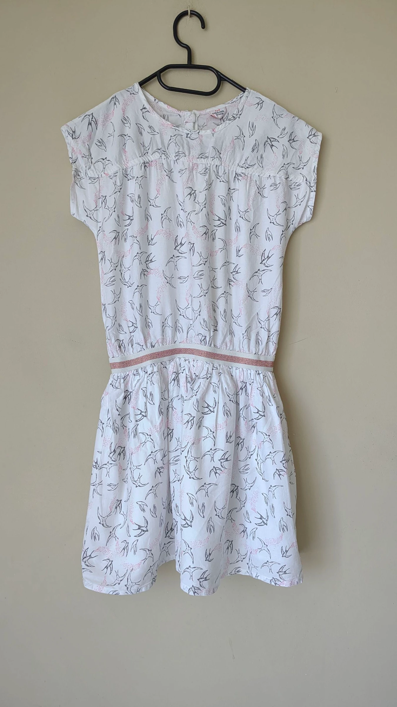 Robe d'été Tape à l'œil - Motif hirondelles - 10 ans